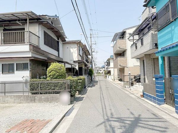 堺市東区野尻町 前面道路含む外観 堺市東区野尻町 前面道路含む外観