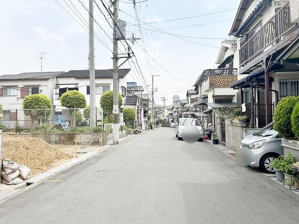 堺市中区土塔町 前面道路含む外観 堺市中区土塔町 前面道路含む外観