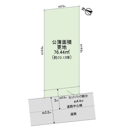 泉佐野市湊2丁目 土地 区画図 泉佐野市湊2丁目 土地 区画図