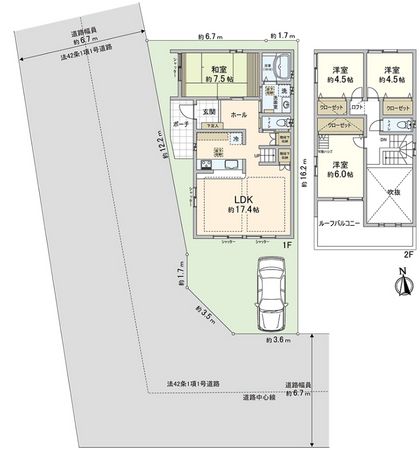 間取図(平面図)