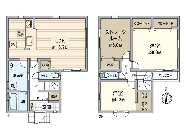 間取図(平面図)
