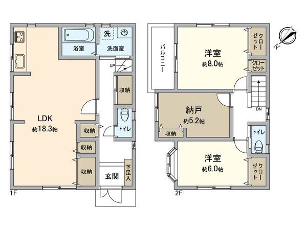 堺市中区大野芝町 間取図(平面図) 間取図(平面図)