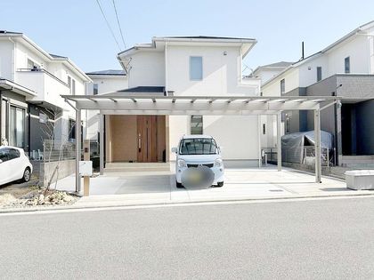 堺市南区逆瀬川 前面道路含む外観