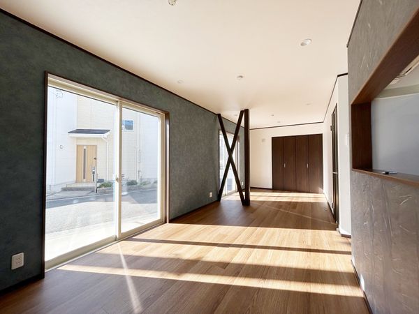 堺市中区大野芝町 戸建 リビング