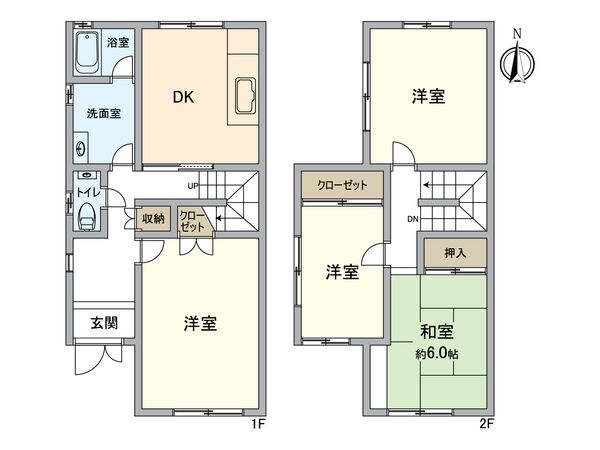 堺市南区高倉台4丁 間取図(平面図) 堺市南区高倉台4丁 間取図(平面図)