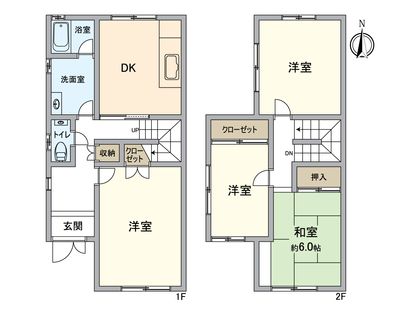 堺市南区高倉台4丁 間取図(平面図)