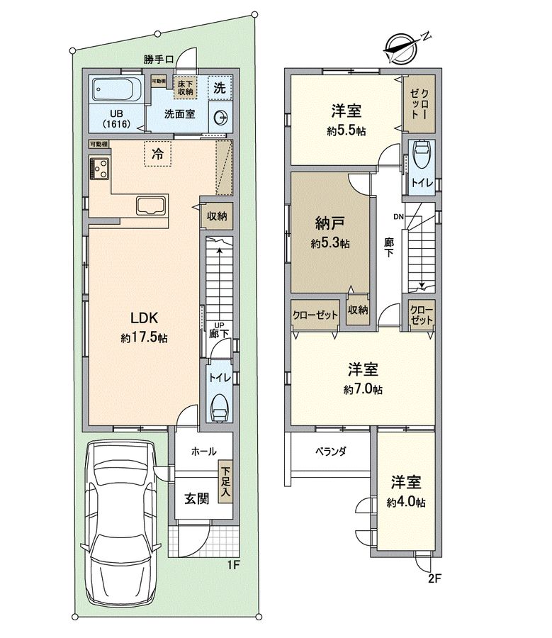 間取図(平面図)