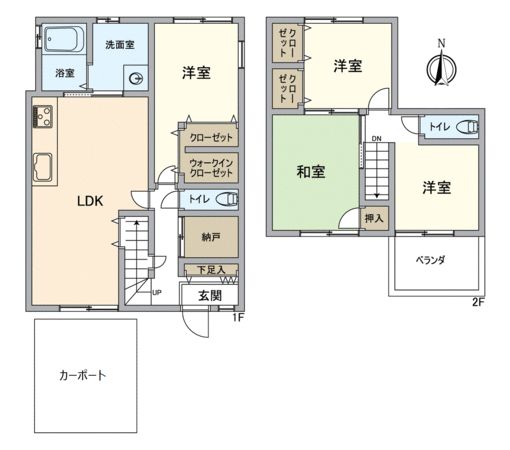 堺市南区槙塚台2丁 間取図(平面図)