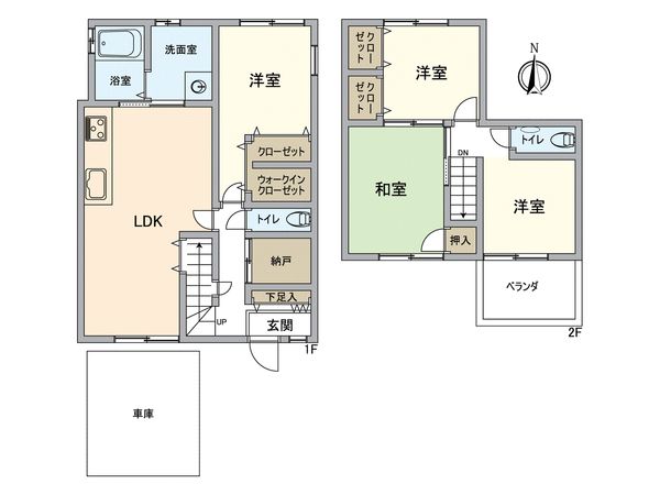 堺市南区槙塚台2丁 間取図(平面図) 堺市南区槙塚台2丁 間取図(平面図)