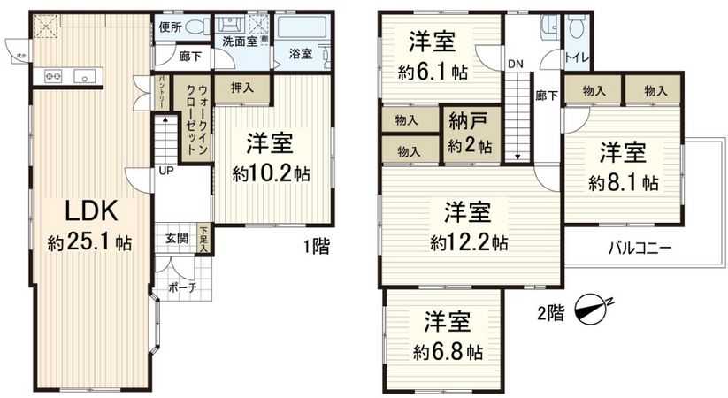 堺市南区城山台3丁 間取図(平面図) 堺市南区城山台3丁 間取図(平面図)