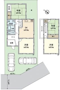 和泉市箕形町6丁目 間取図(平面図)