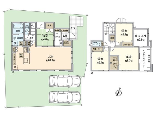 橋本市三石台3丁目 間取図(平面図) 橋本市三石台3丁目 間取図(平面図)