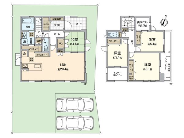 橋本市三石台3丁目 間取図(平面図) 橋本市三石台3丁目 間取図(平面図)