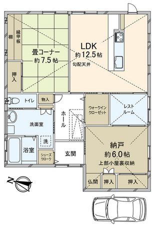 貝塚市小瀬 戸建 間取図(平面図) 貝塚市小瀬 戸建 間取図(平面図)