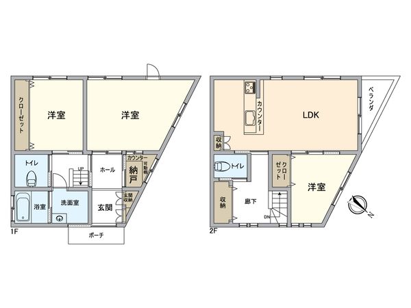 堺市北区黒土町 間取図(平面図) 堺市北区黒土町 間取図(平面図)
