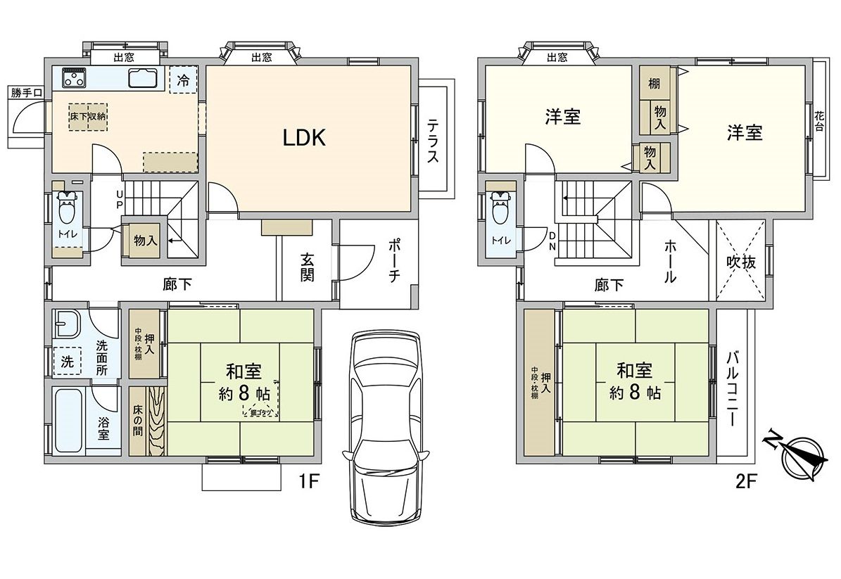 間取図(平面図)