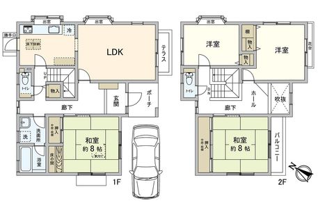 堺市南区御池台2丁 間取図(平面図)