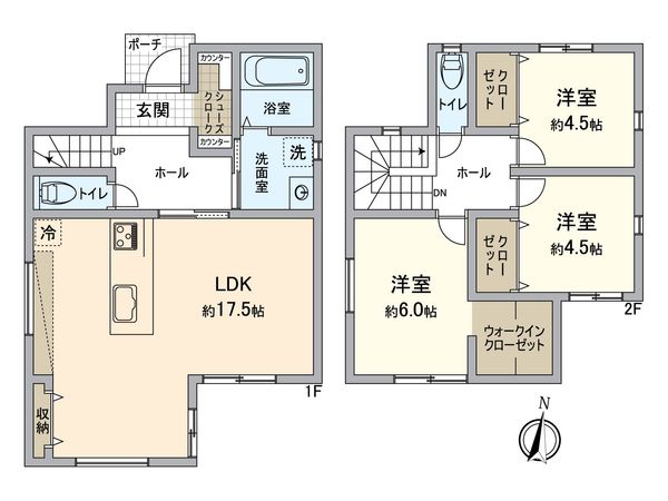 堺市北区金岡町 戸建 間取図(平面図) 堺市北区金岡町 戸建 間取図(平面図)