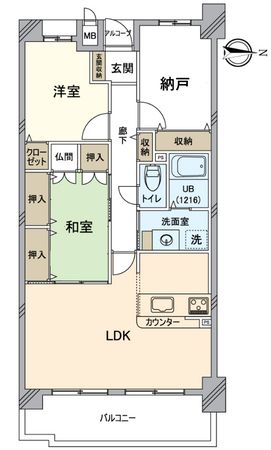 間取図(平面図)