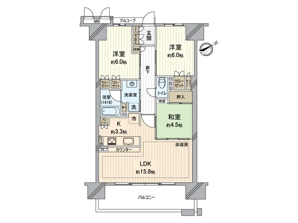 間取図