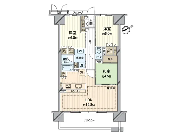 間取図