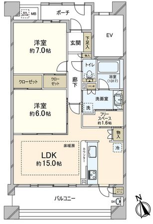 間取図(平面図)