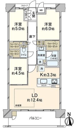 間取図(平面図)