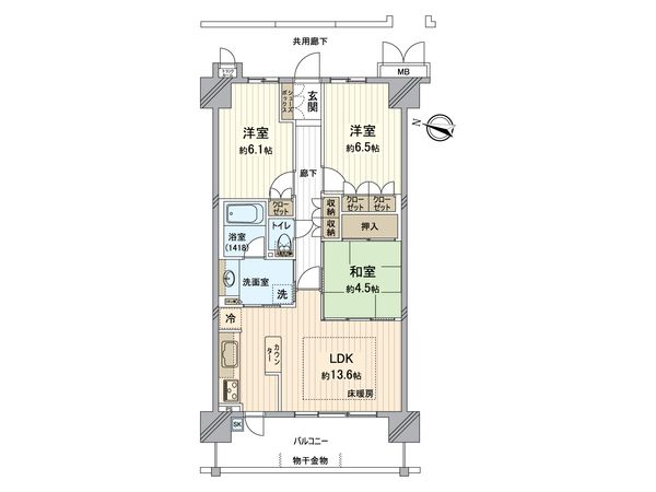 間取図(平面図)