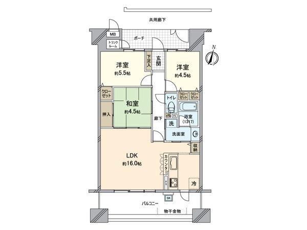 間取図(平面図)
