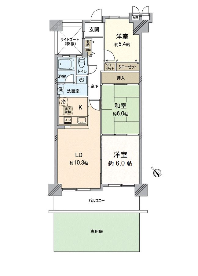 間取図(平面図)