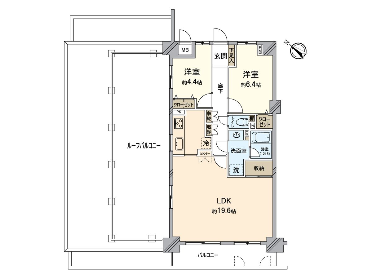 間取図(平面図)