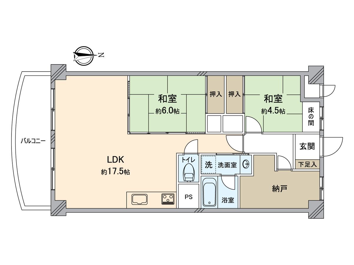 間取図(平面図)