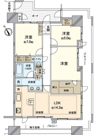 ディーグラフォート中百舌鳥駅前 間取図(平面図) ディーグラフォート中百舌鳥駅前 間取図(平面図)
