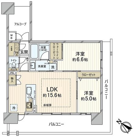 グランアッシュなかもずアクシス 間取図(平面図) グランアッシュなかもずアクシス 間取図(平面図)