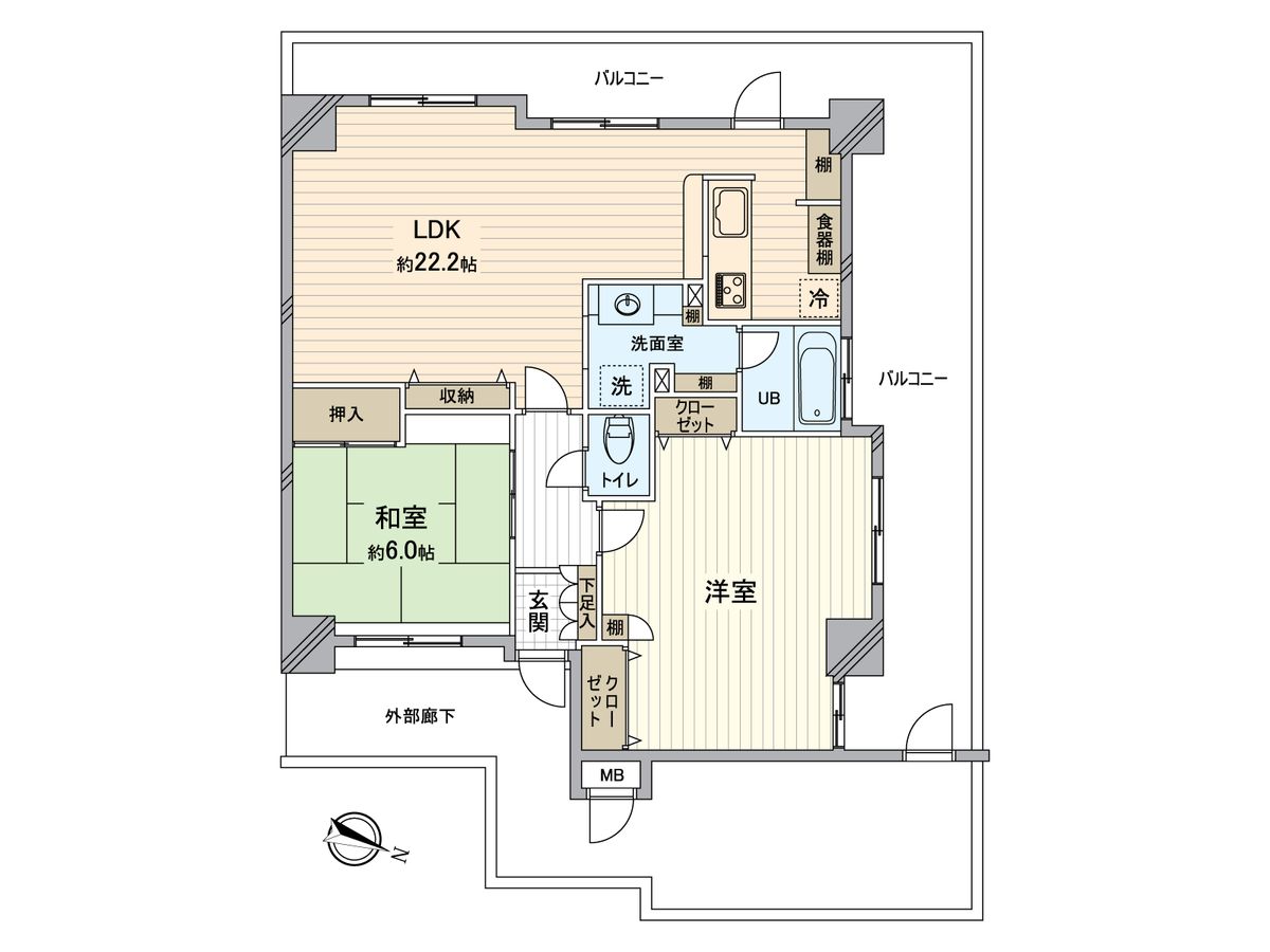 間取図(平面図)