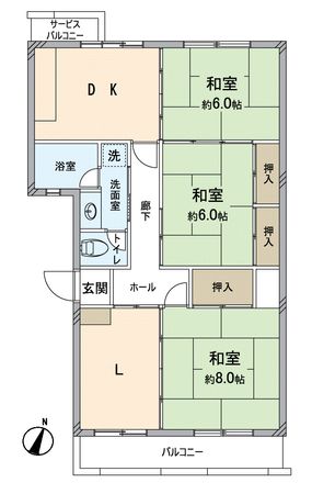 間取図(平面図)