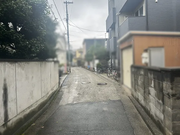 前面道路含む外観