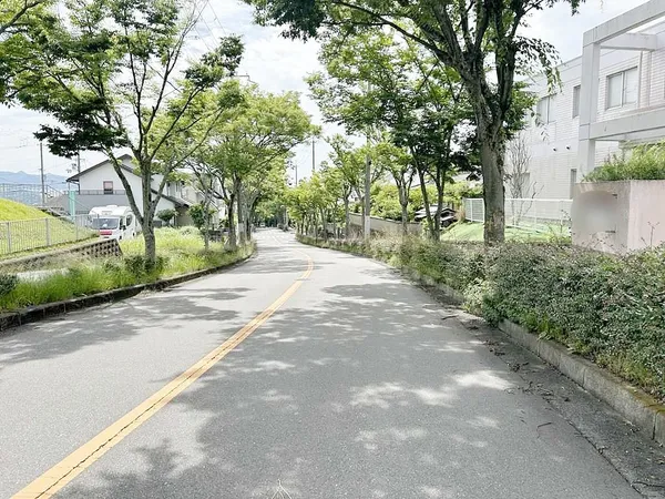 南側前面道路・幅員約13.1ｍ（公道）