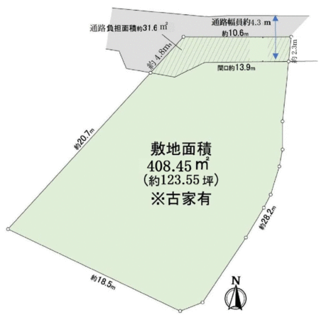 富田林市桜ケ丘町 地形図