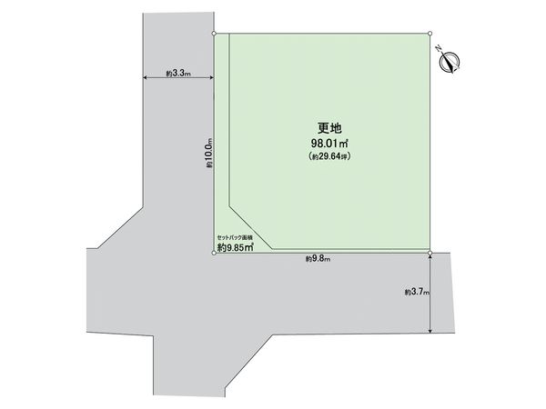 堺市西区浜寺石津町西4丁 区画図 堺市西区浜寺石津町西4丁 区画図