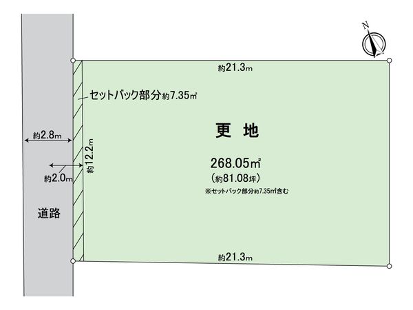 堺市西区浜寺昭和町3丁 区画図 区画図