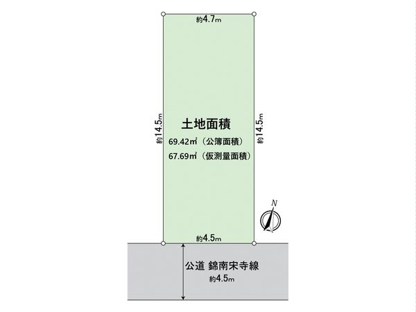 堺市堺区宿屋町東2丁 区画図 堺市堺区宿屋町東2丁 区画図
