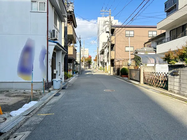 前面道路幅員：約6.0ｍ。