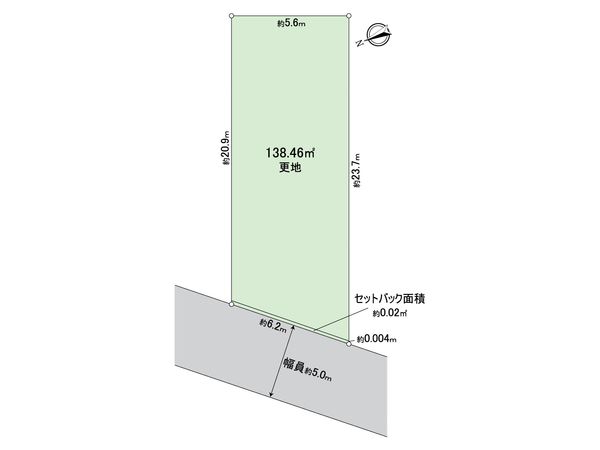 堺市西区神野町3丁 区画図