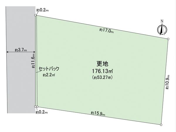 堺市西区津久野町3丁 区画図 区画図