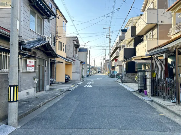 前面道路幅員：約５.４ｍ