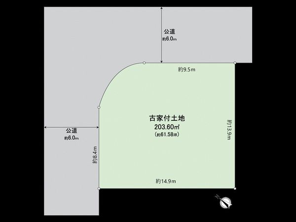 堺市南区赤坂台6丁 地形図
