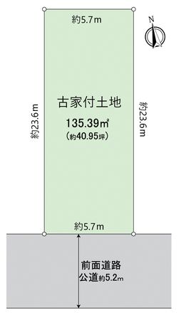 堺市堺区南三国ヶ丘町6丁 土地 地形図