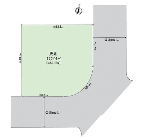 堺市南区高倉台一丁 B号地 区画図 堺市南区高倉台一丁 B号地 区画図
