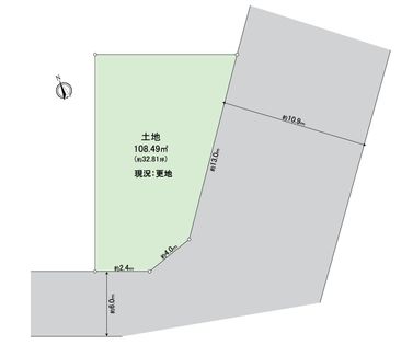 堺市堺区海山町四丁 区画図